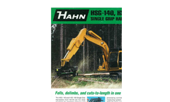 Model HSG140 and HSG160 - Harvester Heads Brochure