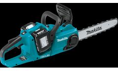 Makita LXT Lithium-Ion - Model XCU03PT1 - 18V X2 (36V) - Brushless Cordless 14 Inch Chain Saw Kit with 4 Batteries (5.0Ah)