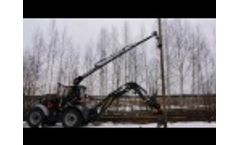 Kronos Pole Erecting Crane 640 Video