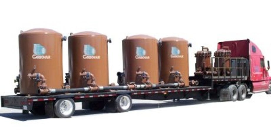 Carbonair - Model 1000 GPM - Mobile Liquid Phase Carbon Trailer