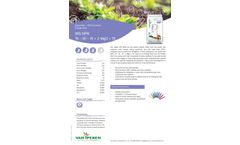 Van Iperen - Model WS NPK 15 - 30 - 15 + 2 MgO + TE - Water Soluble and Liquid Form Fertilizer - Brochure
