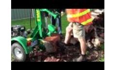 hire a log splitter - Video