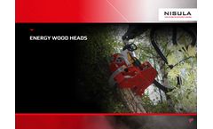 Nisula - Model 285E - Accumulating Energy Wood Head - Brochure