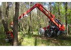 Nisula - Model P90 - Parallel Cranes for Timber Harvesters