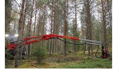 Nisula - Model P99.5T - Parallel Cranes for Timber Harvesters