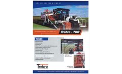 Trebro - Model TSR - Automatic Stacking Turf Harvesters - Brochure