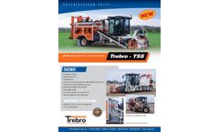 Trebro - Model TSS - Automatic Stacking Turf Harvester - Brochure