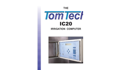 Tomtech - Model IC20 - Irrigation Computer Datasheet