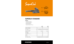 SuperCut - Model STD - High Performance Saw Unit Brochure