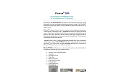 Photox - Model 200 - Advanced Indoor Air Purification System - Datasheet
