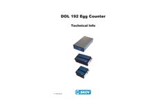 Skov - Model DOL 192 - Automated Egg Counter - Brochure