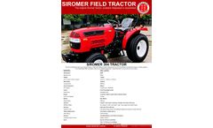 Siromer - Model 304 - Tractor - Brochure