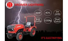 Siromer Lightning - Model 35HP - Tractor - Brochure