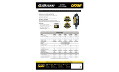 Digga - Model 15T - 2 Speed High Flow Drilling Auger Brochure