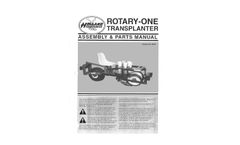 Rotary One Transplanter Assembly Parts - Manual