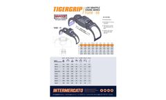 Intermercato - Model TG08-55 - Log Grapples for Cranes Brochure