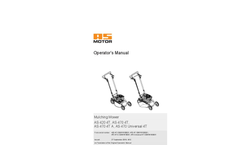 AS ProClip - Model 420 4T - Mulching Mower Manual