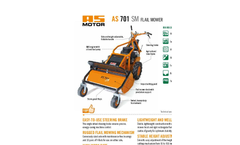 AS Motor - Model 701 SM - Flail Mower Brochure