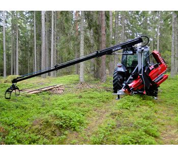 Forestry Tractor Processor-1
