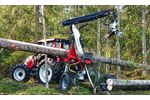Hypro - Model 755 HB - Forestry Wheel Carried Tractor Processor
