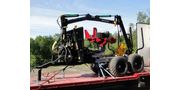 Forestry Trailer Carried Tractor Processor