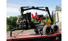 Hypro - Model 755 VB - Forestry Trailer Carried Tractor Processor