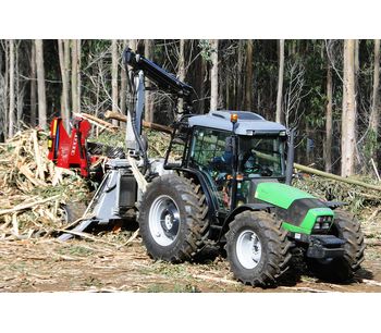 Eucalyptus Wheel Carried Tractor Processor-2