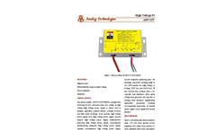 Model AHV12V1KV1MAW - High Voltage Power Supplies Modules Brochure