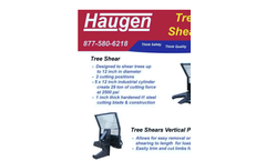 Haugen - Tree Shears - Brochure