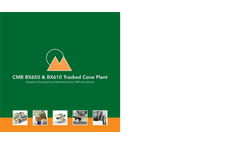 CMB - Model BX500 - Tracked Horizontal Screen Plant - Brochure
