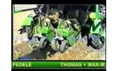 THOMAS - Model MAX-M - Combination Mulching Machine Video