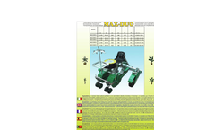 Model MAX DUO - Transplanter Brochure