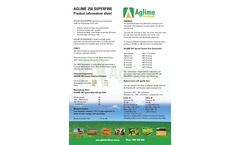 Aglime - Model 250 - Superfine Formulation - Datasheet