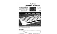 Bridge - Chain Harrow Owner’s Manual
