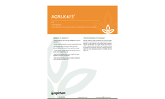 Agrichem - Model Agri-K415 - Nutrient Analysis for Potassium - Datasheet