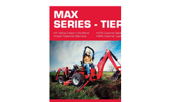 Max Series - TIER III - Tractors Brochure