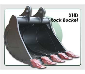 Digbits Hardox - Model XHD  - Extreme Heavy Duty Rock Bucket