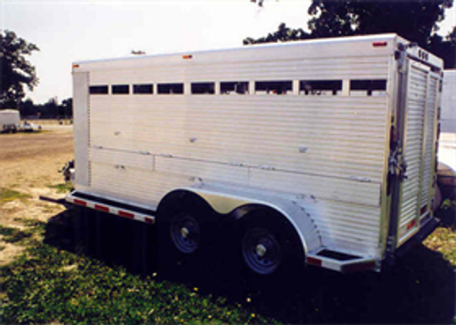 Alum-Line - Commercial Bumper Pull Livestock Trailers