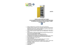 Model AA 600 - Safety Storage Cabinet Brochure