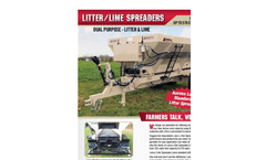 Lanco - Model LS 3550 - Litter/Lime Spreaders - Brochure