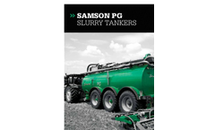 Samson PG  - Slurry Tanker - Brochure