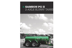 Samson - Model PG II - Slurry Tankers - Brochure
