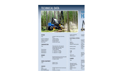 Rottne - Model H8 - Harvester Brochure