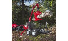 Metavic - Model M95 ATV and M105 - 20-30 HP Tractor - Log Loaders