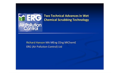 Two Technical Advances in Wet Chemical Scrubbing Technology - Presentation