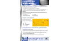 Low Temperature De NOx Systems - Application brochure 