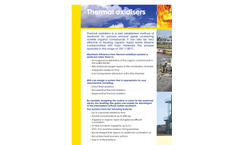 ERG - Thermal Oxidisers - Brochure