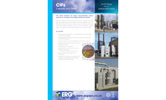 ERG - Model CIF - Catalytic Iron Filters - Brochure