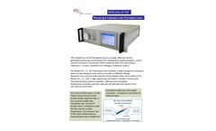 ETG - Model CALG - Calibrator for Gas Analysers - Brochure