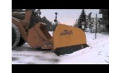 Avalanche 400 Snow Pusher Video